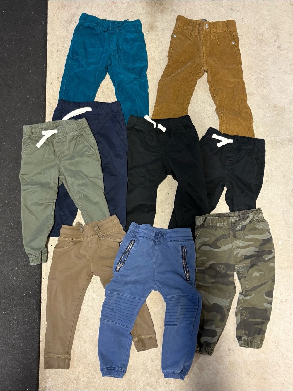 Boys bundle joggers pants toddler size 2T clothing